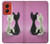S1832 Love Cat Case For Motorola Moto G Stylus 5G (2024)