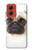 S1852 Pug Dog Case For Motorola Moto G Stylus 5G (2024)