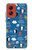 S2572 Marine Penguin Pattern Case For Motorola Moto G Stylus 5G (2024)