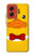 S2760 Yellow Duck Tuxedo Cartoon Case For Motorola Moto G Stylus 5G (2024)