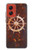 S2766 Ship Wheel Rusty Texture Case For Motorola Moto G Stylus 5G (2024)