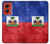S3022 Haiti Flag Case For Motorola Moto G Stylus 5G (2024)