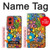 S3281 Colorful Hippie Flowers Pattern Case For Motorola Moto G Stylus 5G (2024)