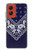 S3357 Navy Blue Bandana Pattern Case For Motorola Moto G Stylus 5G (2024)