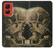 S3358 Vincent Van Gogh Skeleton Cigarette Case For Motorola Moto G Stylus 5G (2024)