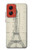 S3474 Eiffel Architectural Drawing Case For Motorola Moto G Stylus 5G (2024)