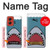 S3825 Cartoon Shark Sea Diving Case For Motorola Moto G Stylus 5G (2024)
