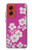 S3924 Cherry Blossom Pink Background Case For Motorola Moto G Stylus 5G (2024)