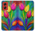 S3926 Colorful Tulip Oil Painting Case For Motorola Moto G Stylus 5G (2024)