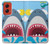 S3947 Shark Helicopter Cartoon Case For Motorola Moto G Stylus 5G (2024)