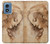 S1045 Leonardo da Vinci Woman's Head Case For Motorola Moto G Play 4G (2024)
