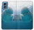 S1801 Beluga Whale Smile Whale Case For Motorola Moto G Play 4G (2024)
