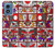 S1923 Hanafuda Japanese Flower Card Case For Motorola Moto G Play 4G (2024)