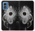 S2387 Gun Bullet Hole Glass Case For Motorola Moto G Play 4G (2024)