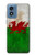 S2976 Wales Football Soccer Flag Case For Motorola Moto G Play 4G (2024)