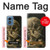 S3358 Vincent Van Gogh Skeleton Cigarette Case For Motorola Moto G Play 4G (2024)