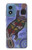 S3387 Platypus Australian Aboriginal Art Case For Motorola Moto G Play 4G (2024)