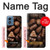 S3840 Dark Chocolate Milk Chocolate Lovers Case For Motorola Moto G Play 4G (2024)