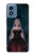 S3847 Lilith Devil Bride Gothic Girl Skull Grim Reaper Case For Motorola Moto G Play 4G (2024)