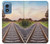 S3866 Railway Straight Train Track Case For Motorola Moto G Play 4G (2024)