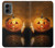 S1083 Pumpkin Spider Candles Halloween Case For Motorola Moto G 5G (2024)