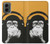 S2324 Funny Monkey with Headphone Pop Music Case For Motorola Moto G 5G (2024)
