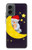 S2849 Cute Sleepy Owl Moon Night Case For Motorola Moto G 5G (2024)