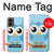 S3029 Cute Blue Owl Case For Motorola Moto G 5G (2024)