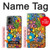 S3281 Colorful Hippie Flowers Pattern Case For Motorola Moto G 5G (2024)