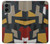 S3386 Abstract Fabric Texture Case For Motorola Moto G 5G (2024)