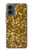 S3388 Gold Glitter Graphic Print Case For Motorola Moto G 5G (2024)