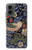 S3791 William Morris Strawberry Thief Fabric Case For Motorola Moto G 5G (2024)