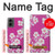 S3924 Cherry Blossom Pink Background Case For Motorola Moto G 5G (2024)