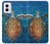 S1249 Blue Sea Turtle Case For Motorola Moto G Power 5G (2024)