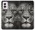 S1352 Lion Face Case For Motorola Moto G Power 5G (2024)