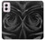 S1598 Black Rose Case For Motorola Moto G Power 5G (2024)