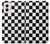 S1611 Black and White Check Chess Board Case For Motorola Moto G Power 5G (2024)