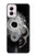 S2387 Gun Bullet Hole Glass Case For Motorola Moto G Power 5G (2024)