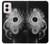 S2387 Gun Bullet Hole Glass Case For Motorola Moto G Power 5G (2024)