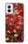 S2414 Red Blossoming Almond Tree Van Gogh Case For Motorola Moto G Power 5G (2024)