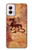 S2485 Dragon Metal Texture Graphic Printed Case For Motorola Moto G Power 5G (2024)