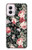 S2727 Vintage Rose Pattern Case For Motorola Moto G Power 5G (2024)