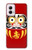 S3045 Japan Good Luck Daruma Doll Case For Motorola Moto G Power 5G (2024)