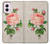 S3079 Vintage Pink Rose Case For Motorola Moto G Power 5G (2024)