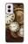 S3172 Gold Clock Live Case For Motorola Moto G Power 5G (2024)