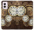 S3172 Gold Clock Live Case For Motorola Moto G Power 5G (2024)