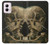 S3358 Vincent Van Gogh Skeleton Cigarette Case For Motorola Moto G Power 5G (2024)