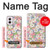 S3688 Floral Flower Art Pattern Case For Motorola Moto G Power 5G (2024)