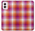 S3941 LGBT Lesbian Pride Flag Plaid Case For Motorola Moto G Power 5G (2024)