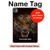 S0575 Tiger Face Hard Case For iPad Pro 11 (2024,2025)